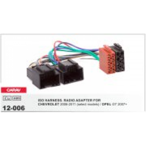 ISO адаптер для подключения магнитолы CARAV 12-006