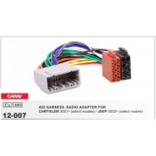 ISO адаптер для подключения магнитолы CARAV 12-007