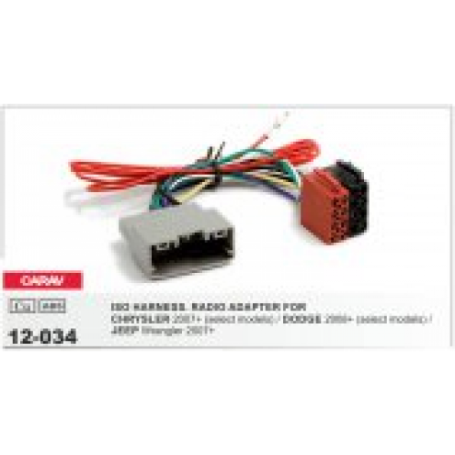 ISO адаптер для подключения магнитолы CARAV 12-034