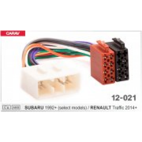 ISO адаптер для подключения магнитолы CARAV 12-021