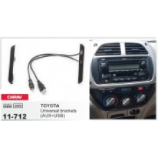 Рамка переходная для автомагнитолы CARAV 11-712 2-Din Рамка переходная для автомагнитолы CARAV 11-712 2-Din