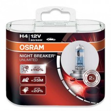 Галогенная лампа Osram H4 NIGHT BREAKER UNLIMITED +110% 12V 64193NBU-HCB DUO (2шт.) Галогенная лампа Osram H4 NIGHT BREAKER UNLIMITED +110% 12V 64193NBU-HCB DUO (2шт.)