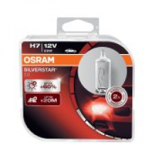 Галогенная лампа Osram H7 Silverstar +60% 12V 64210SV2-HCB DUO (2шт.) Галогенная лампа Osram H7 Silverstar +60% 12V 64210SV2-HCB DUO (2шт.)
