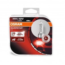 Галогенная лампа Osram H11 Silverstar +60% 12V 64211SV2-HCB DUO (2шт.) Галогенная лампа Osram H11 Silverstar +60% 12V 64211SV2-HCB DUO (2шт.)