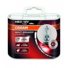 Галогенная лампа Osram HВ3 NIGHT BREAKER UNLIMITED +110% 12V 9005NBU-HCB DUO (2шт.) Галогенная лампа Osram HВ3 NIGHT BREAKER UNLIMITED +110% 12V 9005NBU-HCB DUO (2шт.)