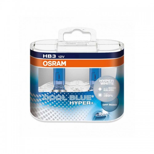 Галогенная лампа Osram HB3 Cool Blue Boost +50% 12V 69005CBB-HCB DUO (2шт.)
