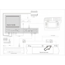 Навигационный блок DVN - N6 - IN001MIB для автомобилей VW