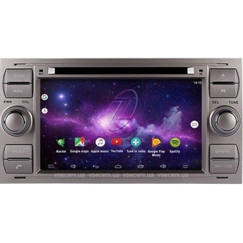 Штатная магнитола Gazer CM6007-DB (Ford Focus (DB), Mondeo (BA7), Connect, S-Max, 2004-2010)