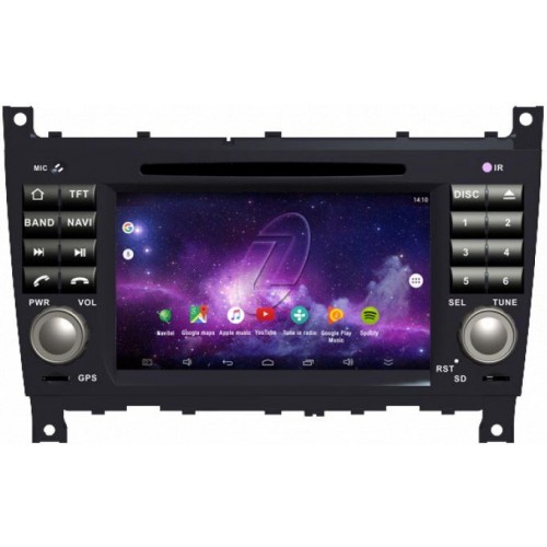 Штатная магнитола Gazer CM6007-W203 (Mercedes C (W203), 2004-2007)