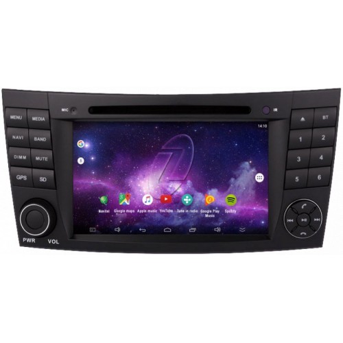 Штатная магнитола Gazer CM6007-W211 (Mercedes E (W211), 2002-2011)