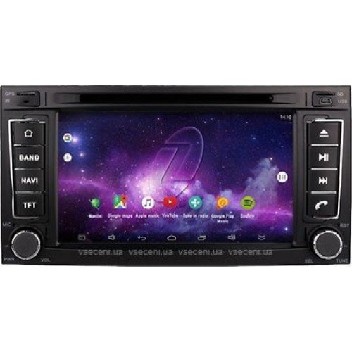 Штатная магнитола Gazer CM6007-7L (VW Touareg (7L), 2002-2010)