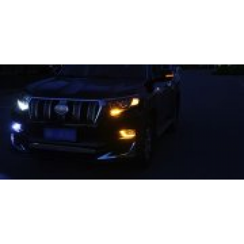 Штатные дневные ходовые огни DRL LED-DRL для Toyota Prado 150 2018+