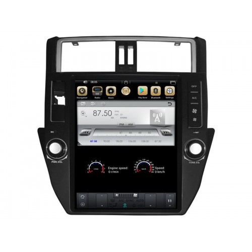 Штатная магнитола Gazer CM7012-J150H (Toyota Prado, LC150 - High level, 2014-2016)