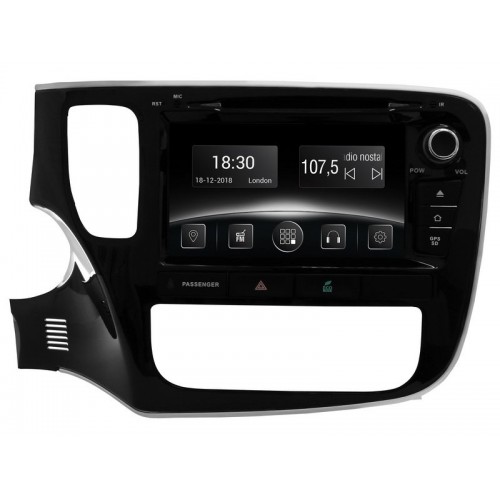 Штатная магнитола Gazer CM6510-GFW (Mitsubishi Outlander (GFW), 2014-2017)