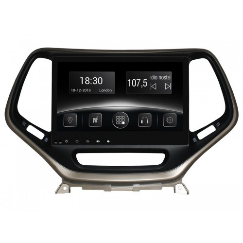 Штатная магнитола Gazer CM6510-KL (Jeep Cherokee (KL) 2014-2017)