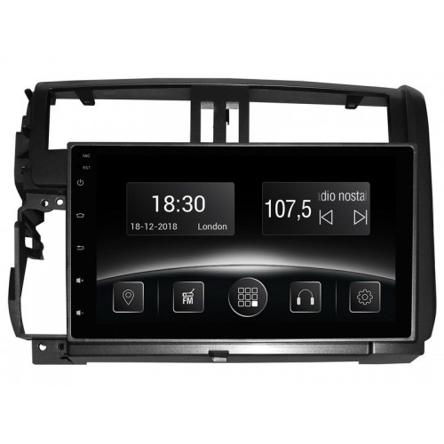 Штатная магнитола Gazer CM6510-J150 (Toyota Prado (J150) 2010-2013)