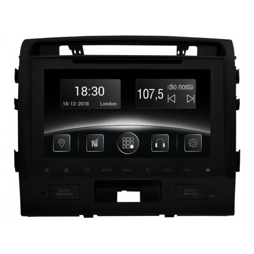 Штатная магнитола Gazer CM6510-J200 (Toyota Land Cruiser 200 (J200), 2007-2015)