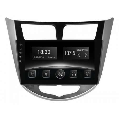 Штатная магнитола Gazer CM6509-RB (Hyundai Accent (RB) 2010-2015)