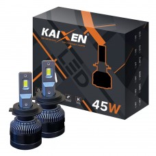 Світлодіодна LED лампа KAIXEN K7 H7 45W 6000K CAN BUS