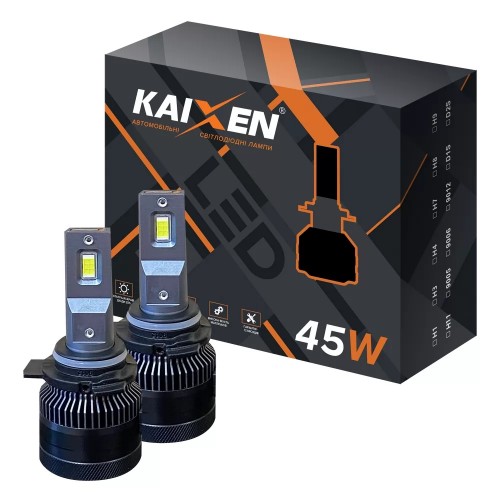 Світлодіодна LED лампа KAIXEN K7 HIR2/9012 45W 6000K CAN BUS