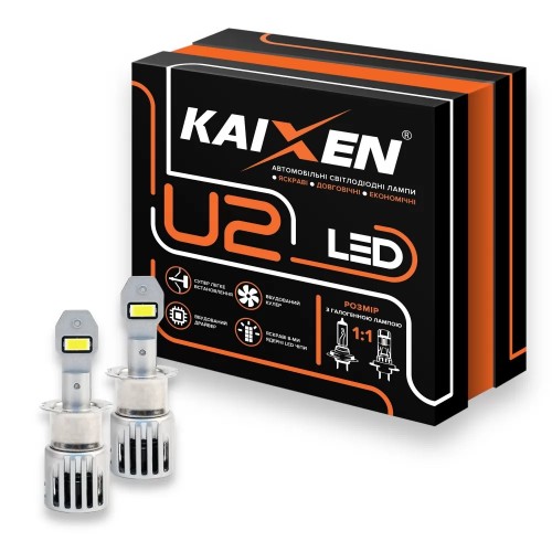 Світлодіодна LED лампа KAIXEN U2 H3 30W 6000K