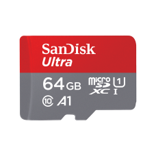 Карта памяти 64Gb microSDXC, SanDisk, Class10 Ultra 1