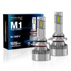 Светодиодная LED лампа Infolight M1 Dual Canbus HB4 (9006) (комплект 2шт)