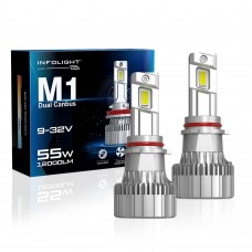 Светодиодная LED лампа Infolight M1 Dual Canbus P13 (комплект 2шт)