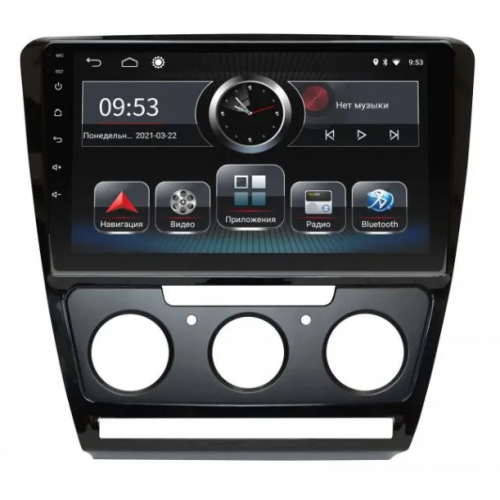 Штатная магнитола EasyGo A510v2-SO (Skoda Octavia 2008-2013)