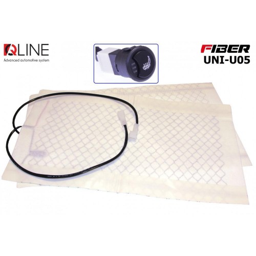 Подогрев сидений QLine Fiber UNI-U05 (1 сидение)