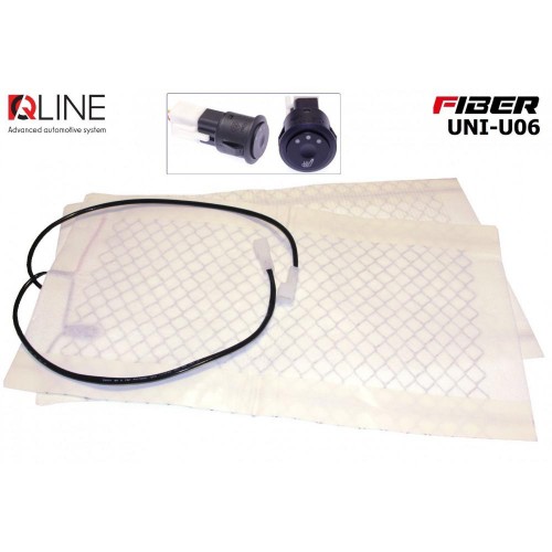 Подогрев сидений QLine Fiber UNI-U06 (1 сидение)
