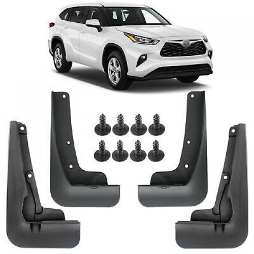 Брызговики под оригинал Toyota Highlander 2021+ TOG2007