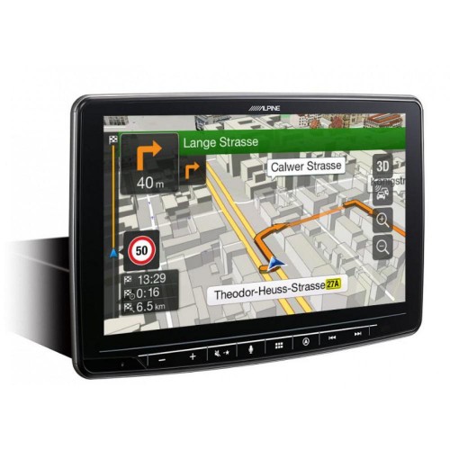 Мультимедиа 1-DIN с 9" монитором Alpine INE-F904D
