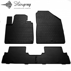Автомобильные коврики для KIA Sorento III (UM) (2014-2020) (design 2016) with plastic clips HK - 4шт Stingray 1010214