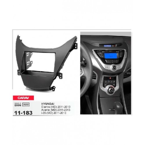 Рамка переходная для автомагнитолы CARAV 11-183 2-Din