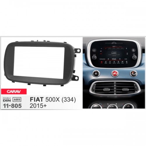 Рамка переходная для автомагнитолы CARAV 11-805 2-Din