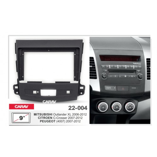 Рамка переходная для автомагнитолы CARAV 22-004 2-Din