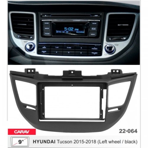 Рамка переходная для автомагнитолы CARAV 22-064 2-Din