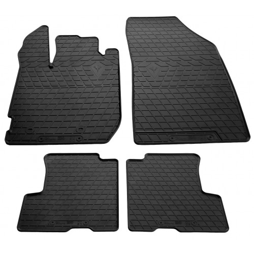 Автомобильные коврики для DACIA-RENAULT Duster II 18- (design 2016) with plastic clips RN2 - 4шт Stingray 1004084