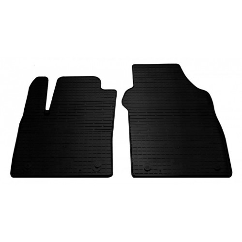 Автомобильные коврики для FIAT 500 07- with plastic clips FL - 2шт Stingray 1006062