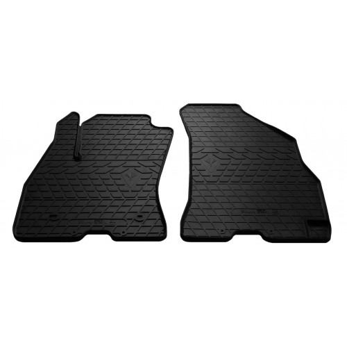 Автомобильные коврики для FIAT Doblo 10- /OPEL Combo D 11- (design 2016) with plastic clips FL - 2шт Stingray 1006152