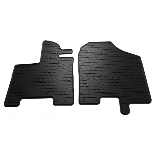 Автомобильные коврики для HONDA Pilot 16- (design 2016) with plastic clips HND - 2шт Stingray 1008092