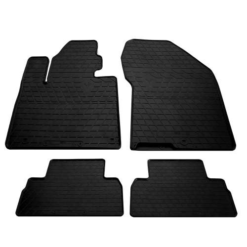 Автомобильные коврики для HYUNDAI Santa Fe 18- (design 2016) with plastic clips HK - 4шт Stingray 1009274