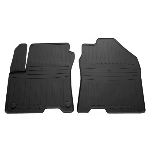 Автомобильные коврики для HYUNDAI Kona Electric 18- (special design 2017) with plastic clips HK - 2шт Stingray 1009292