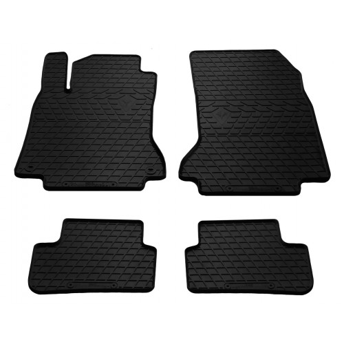 Автомобильные коврики для MERCEDES-BENZ W176 A 12-/ X156 GLA 14-/ C117 CLA 13- (design 2016) with plastic clips MS - 4шт Stingray 1012234