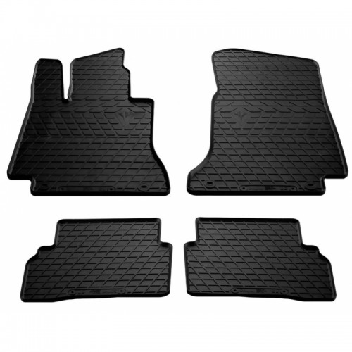 Автомобильные коврики для MERCEDES-BENZ W205 C 14- (design 2016) with plastic clips MS - 4шт Stingray 1012244