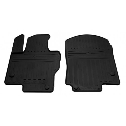 Автомобильные коврики для MERCEDES BENZ W167 GLE 18- (special design 2017) with plastic clips MS - 2шт Stingray 1012432