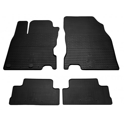 Автомобильные коврики для NISSAN QASHQAI 14- with plastic clips RN2 - 4шт Stingray 1014074