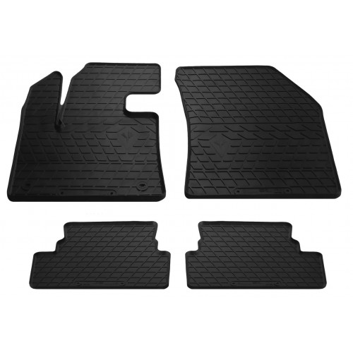 Автомобильные коврики для PEUGEOT 3008 16-/ OPEL Grandland X 17- (design 2016) with plastic clips CP2 - 4шт Stingray 1016144