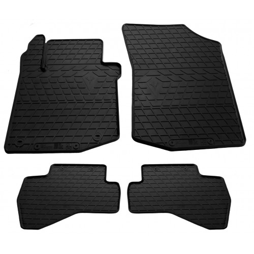 Автомобильные коврики для PEUGEOT 107 05-/CITROEN C1 05-/TOYOTA Aygo 05- (design 2016) - 4шт Stingray 1016154